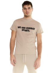 Koszulka na co dzień na siłownię. Brązowe koszulki sportowe męskie LEONE 1947 APPAREL, m, bez wzorów, z gumy, bez kołnierzyka, bez ramiączek, na fitness i siłownię. Za 84.16 zł.