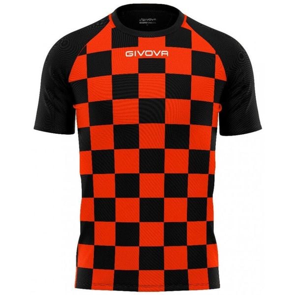 Givova DAMA damska koszulka sportowa pomarańczowo-czarna XL. Brązowe koszulki sportowe damskie Givova, xl, bez wzorów, z poliesteru, bez kołnierzyka, bez ramiączek, do piłki nożnej. Za 137.99 zł.