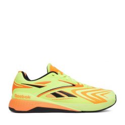 Buty na siłownię Reebok. Żółte buty sportowe męskie Reebok, bez zapięcia, na fitness i siłownię. Za 599.99 zł.