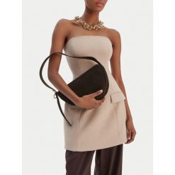 Torebka GINO ROSSI. Brązowe torebki do ręki damskie Gino Rossi, bez wzorów, klasyczne, bez dodatków. Za 220.99 zł.