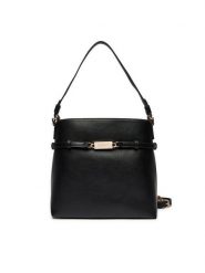 TWINSET Torebka 242TD8344 Czarny. Czarne torebki do ręki damskie Twinset, bez wzorów, ze skóry, bez dodatków. Za 399.99 zł.