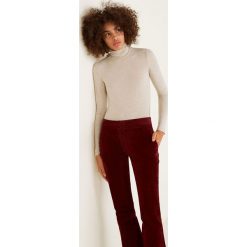 Mango - Bluzka Swan. Szare bluzki damskie Mango. Za 59.90 zł.
