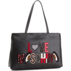 Torebka LOVE MOSCHINO - JC4288PP06KM0000 Nero. Czarne torebki do ręki damskie Love Moschino, ze skóry ekologicznej. W wyprzedaży za 669.00 zł.