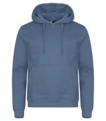 Clique Miami Hoody – Bluza z kapturem z bawełny i poliestru recycl. Niebieskie bluzy męskie CLIQUE, s, bez wzorów, z bawełny, z kapturem. Za 173.55 zł.