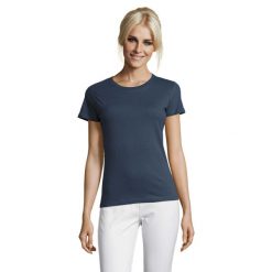 Damska Koszulka Regent. Niebieskie t-shirty damskie SOL'S, m, bez wzorów, sportowe, bez kołnierzyka. Za 33.99 zł.