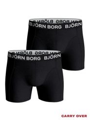 Bjorn_borg COTTON STRETCH BOXER 2p - Elastyczne bokserki bawełniane. Bokserki męskie Björn Borg, m, bez wzorów, z bawełny. Za 194.00 zł.