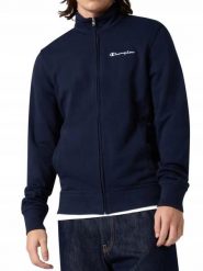 BLUZA męska CHAMPION 222167-BS501 granatowa na zamek sportowa dresowa XL. Niebieskie bluzy męskie Champion, m, bez wzorów, z bawełny, bez kaptura. Za 279.00 zł.
