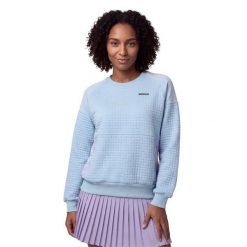 Damska bluza do gry w padla Padel Siroko Chiquita-W Light Blue. Niebieskie bluzy damskie SIROKO, s, bez wzorów, z materiału, bez kaptura. Za 216.00 zł.