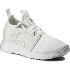 Sneakersy ASICS - TIGER Gel-Lyte V Rb H801L White/White 0101. Białe półbuty damskie Asics, bez wzorów, z materiału, bez obcasa, na płaskiej podeszwie, bez zapięcia. W wyprzedaży za 279.00 zł.