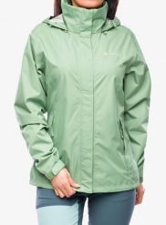 Kurtka przeciwdeszczowa damska Vaude Escape Light Jacket. Zielone kurtki damskie Vaude, na wiosnę, l, bez wzorów, z materiału, bez kaptura. Za 510.40 zł.