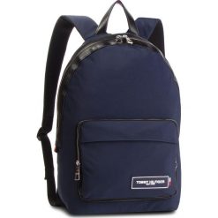 Plecak TOMMY HILFIGER - Th Patch Backpack AM0AM04345 901. Niebieskie plecaki damskie Tommy Hilfiger, z materiału. Za 549.00 zł.