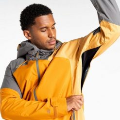 Męska kurtka wytrzymałościowa. Brązowe kurtki męskie Dare 2b, m, bez wzorów, z tkaniny, sportowe, bez kaptura. Za 571.40 zł.