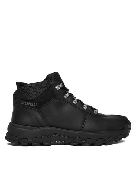 CAT Footwear Trzewiki THRESHOLD REBOUND TREK P726210 Czarny. Czarne botki męskie CAT Footwear, bez wzorów, ze skóry, bez zapięcia. Za 469.99 zł.