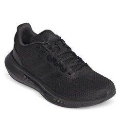 Buty do biegania adidas. Czarne obuwie sportowe damskie Adidas, bez wzorów, do biegania. Za 179.99 zł.