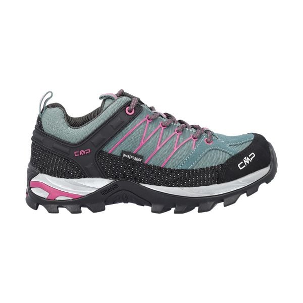 Damskie buty trekkingowe CMP Rigel Low WP. Czarne trekkingi damskie CMP, trekkingowe. Za 339.99 zł.