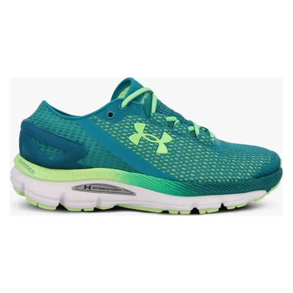 Under Armour Women's Speedform Gemini 2 buty damskie, niebieski, rozmiar 6,5. Niebieskie obuwie sportowe damskie Under Armour, bez wzorów, z materiału, do biegania, Adidas Advantage. W wyprzedaży za 299.99 zł.