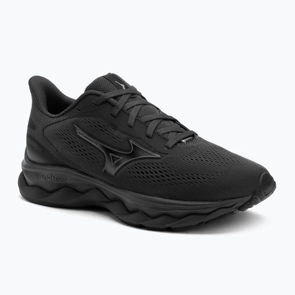Buty do biegania damskie Mizuno Wave Serene 2 GTX black. Czarne obuwie sportowe damskie Mizuno, bez wzorów, do biegania, mizuno wave. Za 469.99 zł.