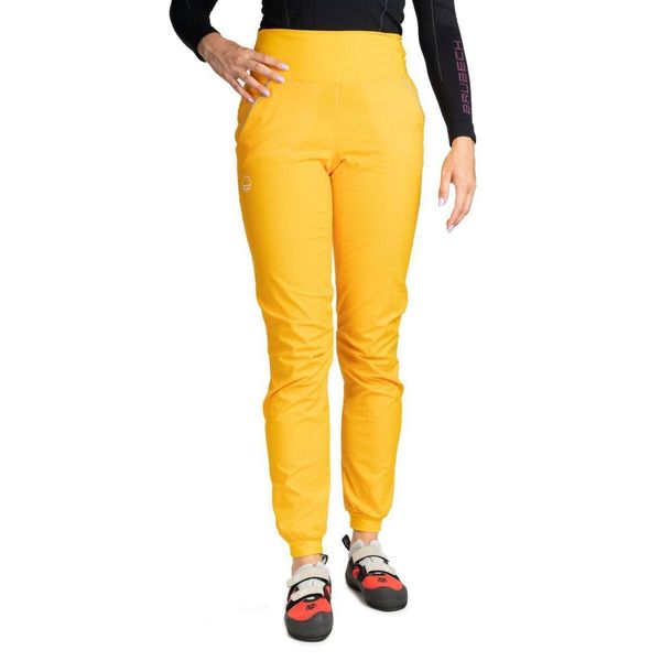 Spodnie wspinaczkowe damskie Session Women. Brązowe spodnie materiałowe damskie WILD COUNTRY, s, bez wzorów, z bawełny. Za 479.99 zł.