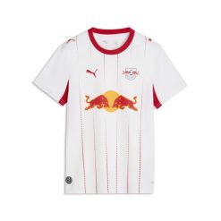 Damska koszulka domowa RB Leipzig 26/27 PUMA. Białe t-shirty damskie Puma, l, bez wzorów, z materiału, klasyczne, bez kołnierzyka. Za 429.00 zł.