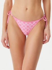 Guess Dół od bikini E5GO21 KCRL2 Różowy. Czerwone bikini damskie Guess, s, z aplikacjami. Za 149.99 zł.