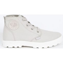 Palladium - Trampki. Szare trampki i tenisówki damskie Palladium, bez wzorów, z materiału, bez zapięcia. W wyprzedaży za 159.90 zł.