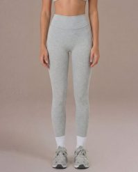 Legginsy Softform™ - Szary melanż. Szare legginsy damskie JOY STUDIO, l, bez wzorów, z materiału, z podwyższonym stanem, długie, na fitness i siłownię. Za 243.00 zł.