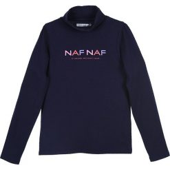 Koszulka w kolorze granatowym. Niebieskie bluzki dla dziewczynek Daniel Hechter, Naf Naf Kids, bez wzorów, bez kołnierzyka, bez ramiączek. W wyprzedaży za 29.95 zł.