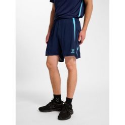 Szorty Hummel Lead 2.0. Niebieskie spodnie sportowe męskie Hummel, m, bez wzorów, na fitness i siłownię. Za 155.50 zł.