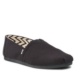 Półbuty Toms. Czarne półbuty na co dzień męskie Toms, bez zapięcia. Za 179.99 zł.