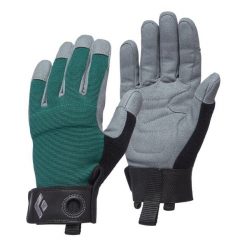 Damskie rękawiczki wspinaczkowe Black Diamond Crag Gloves. Czarne rękawiczki damskie Black Diamond, bez wzorów, sportowe. Za 97.99 zł.