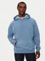 New Balance Bluza MT43500 Niebieski Regular Fit. Niebieskie bluzy męskie New Balance, m, bez wzorów, z bawełny, bez kaptura. Za 279.99 zł.