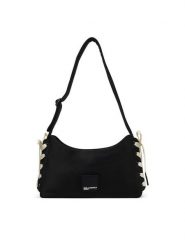 Karl Lagerfeld Jeans Torebka B2W30140 Czarny. Czarne torebki do ręki damskie Karl Lagerfeld Jeans, bez wzorów, z jeansu, bez dodatków. Za 609.99 zł.