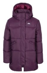 Trespass Ailie - damska pikowana kurtka ocieplana Potent Purple. Fioletowe kurtki damskie Trespass, m, bez wzorów. Za 187.50 zł.