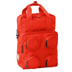 LEGO Brick 2x2 Backpack, dla chłopca, , plecaki, Czerwony. Czerwone torby i plecaki dziecięce LEGO, z poliesteru. Za 297.85 zł.