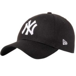Męska Czapka Z Daszkiem 9Forty New York Yankees. Czarne czapki i kapelusze męskie New Era, bez wzorów, z bawełny. Za 169.99 zł.