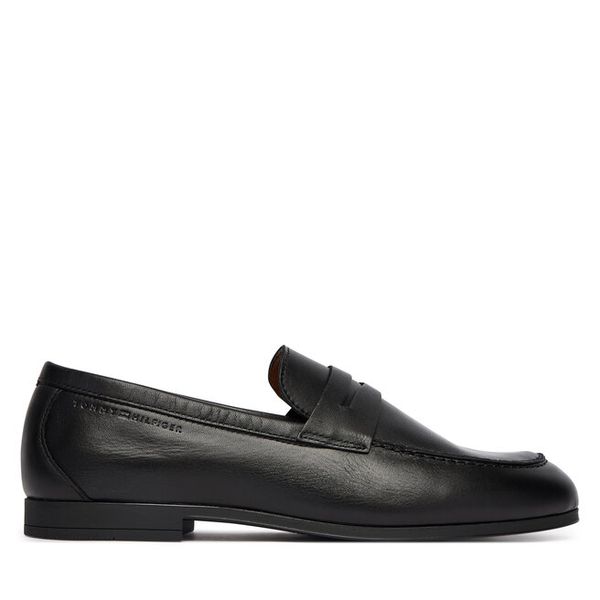 Lordsy Tommy Hilfiger. Czarne mokasyny męskie Tommy Hilfiger. Za 489.99 zł.