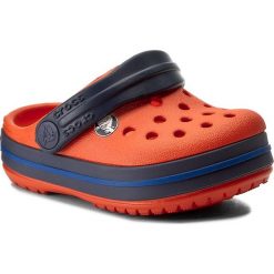 Klapki CROCS - Crocband Clog K 204537 Tangerie/Navy. Sandały chłopięce marki Crocs. W wyprzedaży za 119.00 zł.