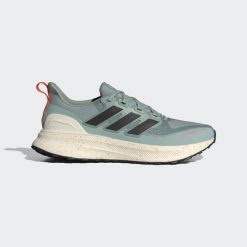 Buty Ultrarun 5 TR Running. Brązowe buty sportowe męskie Adidas, z materiału, bez zapięcia, do biegania. Za 349.00 zł.