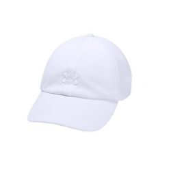 Damska czapka z daszkiem Under Armour W Play Up Cap. Białe czapki i kapelusze damskie Under Armour, bez wzorów, z materiału, sportowe. Za 89.99 zł.