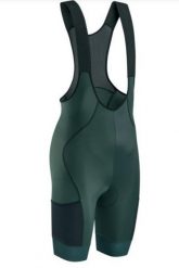Spodenki rowerowe DISCOVER BIBSHORT, zielone. Zielone szorty męskie GIST, na zimę, m, bez wzorów. Za 399.00 zł.
