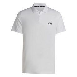 Polo adidas Essentials. Białe koszulki polo męskie Adidas, m, bez wzorów, bez ramiączek. Za 144.20 zł.