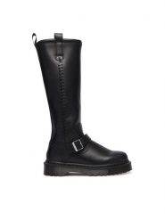 Dr. Martens Kozaki ANISTONE KNEE HIGH ORLEANS DM42669001 Czarny. Czarne kozaki damskie Dr. Martens, ze skóry, bez obcasa, na płaskiej podeszwie. Za 1,179.00 zł.