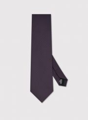 PAKO LORENTE – Bordowy krawat wewzór. Czerwone krawaty i muchy Pako Lorente, do pracy, bez wzorów, z poliesteru, biznesowe. Za 99.99 zł.