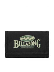 Billabong Portfel Tribong Lite EBYAA00124 Czarny. Czarne portfele męskie Billabong, bez wzorów, z materiału. Za 69.99 zł.