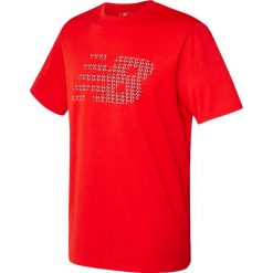 Koszulka treningowa - MT630146AMH. Czerwone koszulki sportowe męskie New Balance, na jesień, z jersey. W wyprzedaży za 79.99 zł.