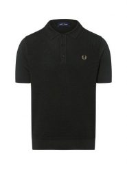 Fred Perry koszulka polo Mężczyźni zielony, S. Zielone koszulki polo męskie Fred Perry, m, bez wzorów, z dzianiny, klasyczne, bez ramiączek. Za 379.95 zł.