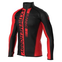 Bluza męska do biegania rozpinana EXTREME HOBBY DRAFT. Zielone bluzy męskie EXTREME HOBBY, m, bez wzorów, z elastanu, bez kaptura, do biegania. Za 219.00 zł.