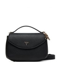 Guess Torebka Evie HWBG96 64200 Czarny. Czarne torebki do ręki damskie Guess, z aplikacjami, ze skóry, bez dodatków. Za 639.99 zł.