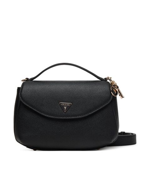 Guess Torebka Evie HWBG96 64200 Czarny. Czarne torebki do ręki damskie Guess, z aplikacjami, ze skóry, bez dodatków. Za 639.99 zł.