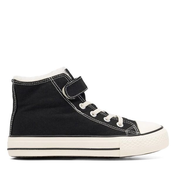 Trampki DeeZee. Czarne trampki i tenisówki dziewczęce DeeZee, bez wzorów, bez zapięcia. Za 99.99 zł.